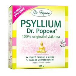 Dr. Popov Psyllium rozpustná vláknina 500 g