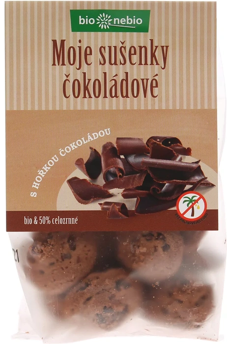 bio*nebio Moje sušenky čokoládové 130 g BIO