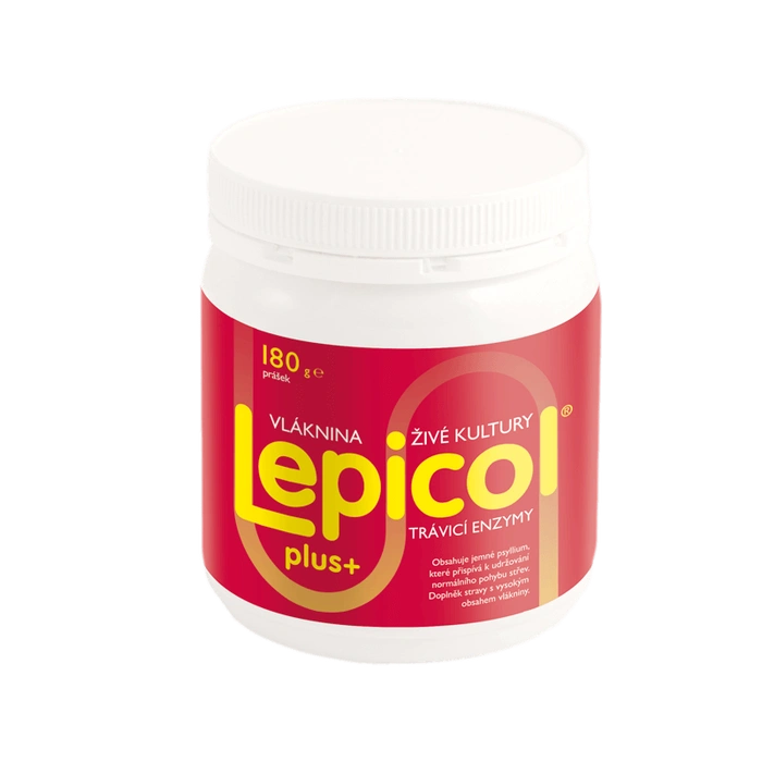 Lepicol Plus trávící enzymy prášek 180g