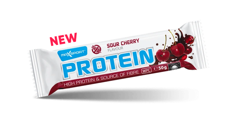 Maxsport Protein Bar proteinová tyčinka višeň 50 g