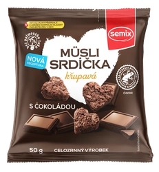 Semix Müsli srdíčka s čokoládou 50 g