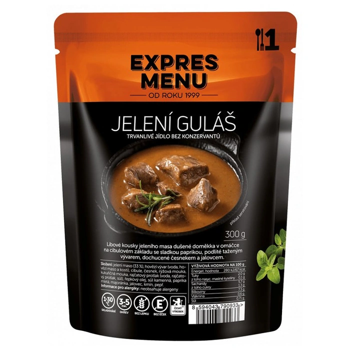 Expres Menu Jelení guláš 300 g