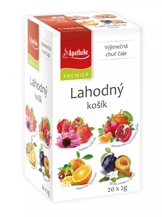 Apotheke Premier Lahodný košík 4v1 20x2 g