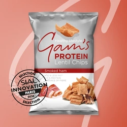 Gam´s Proteinové chipsy s příchutí uzené šunky 65 g