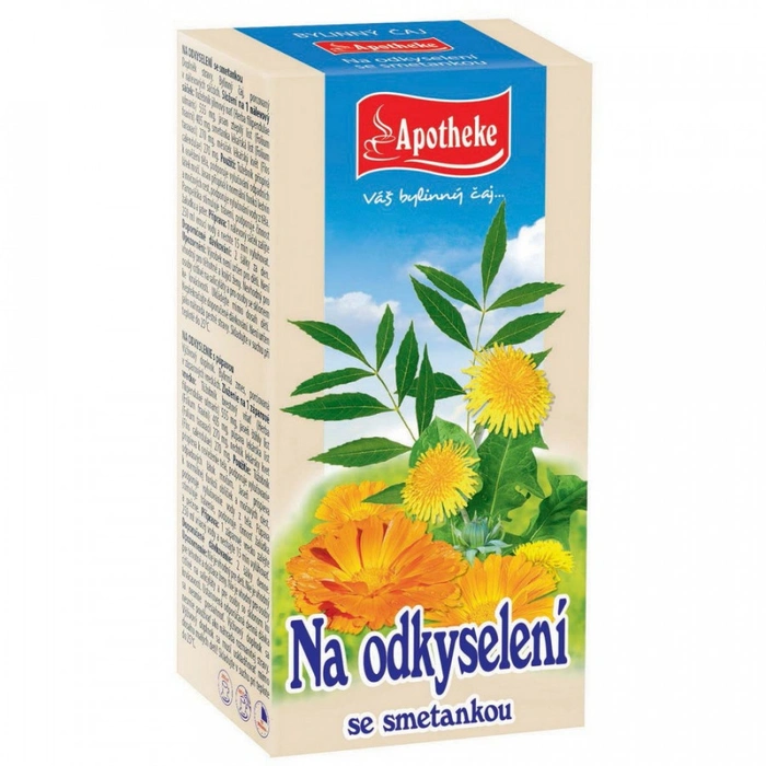 Apotheke Na odkyselení čaj 20x1,5g