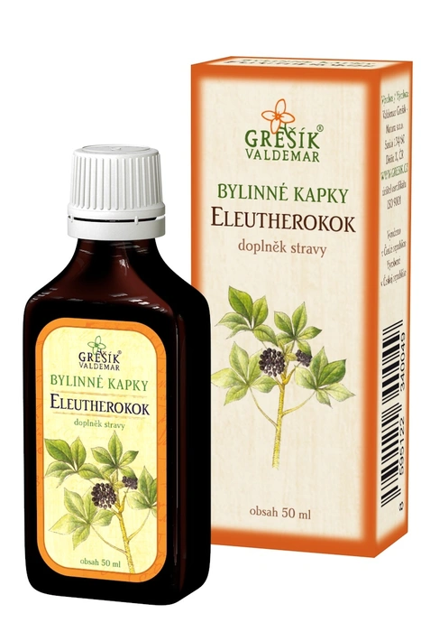 Grešík Bylinné kapky Eleutherokok 50ml