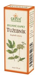 Grešík Bylinné kapky Tužebník 50ml