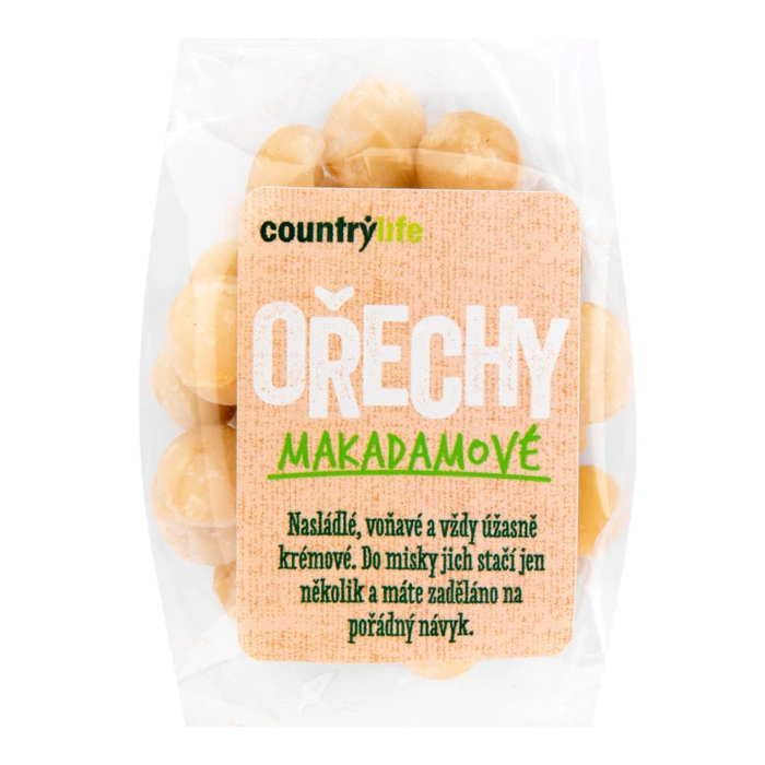 Country Life Makadamové ořechy jádra 80g