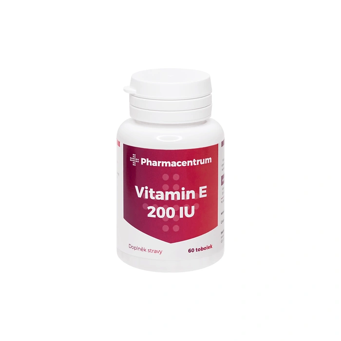 Pharmacentrum Vitamin E 200 IU 60 tobolek