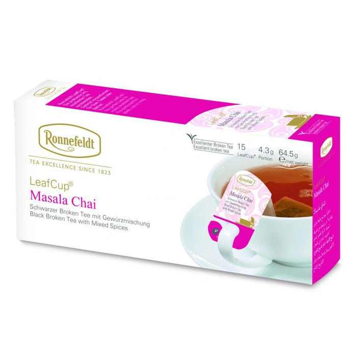 Ronnefeldt LeafCup Masala Chai čaj sáčky 15 x 4,3 g