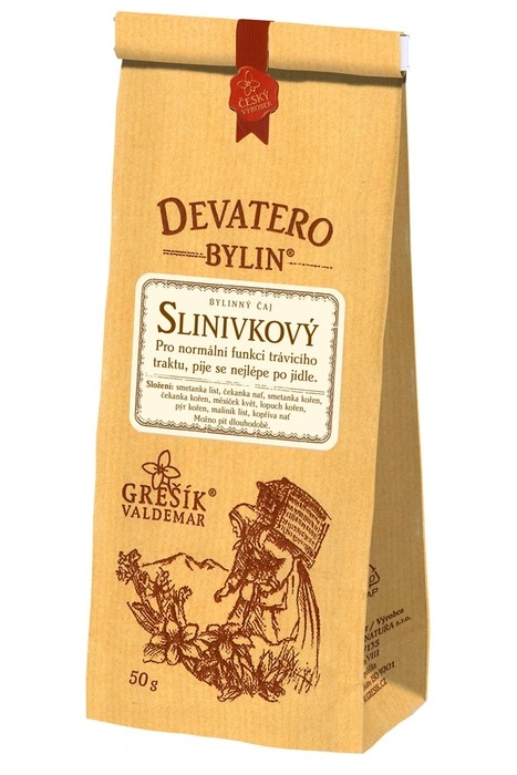 Grešík Devatero bylin Čaj Slinivkový 50g