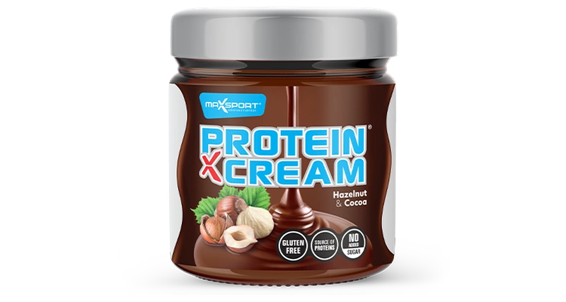 Maxsport Protein X-Cream lískový oříšek a kakao 200 g