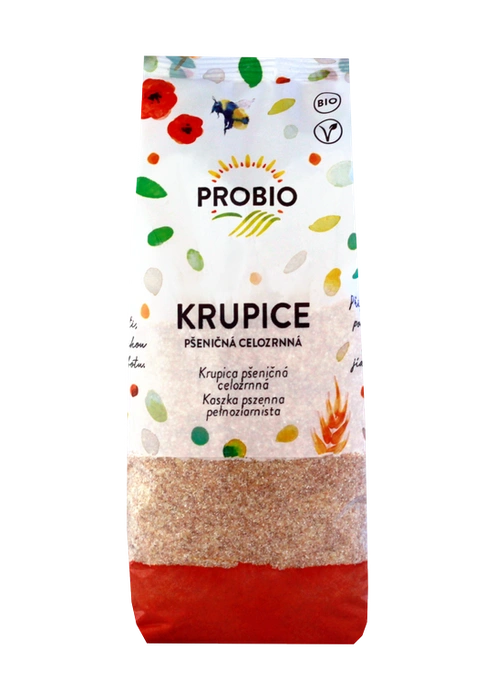 PROBIO Krupice pšeničná celozrnná 400g BIO