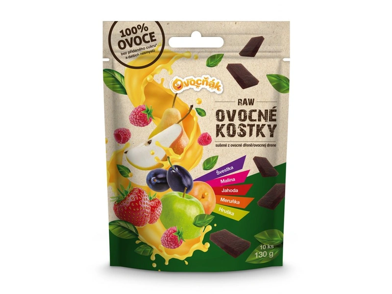 Ovocňák Ovocné kostky 100 % ovoce 130 g