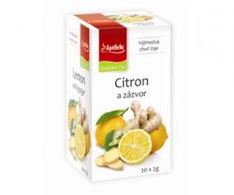 Apotheke Premier Citron a zázvor 20x2 g