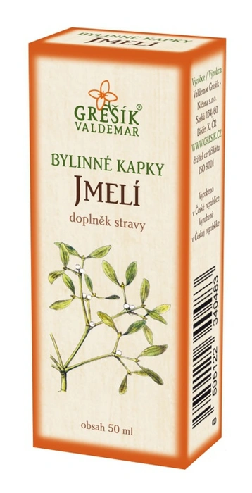 Grešík Bylinné kapky Jmelí 50ml