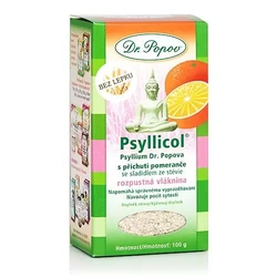 Dr. Popov Psyllicol® s příchutí pomeranče 100 g