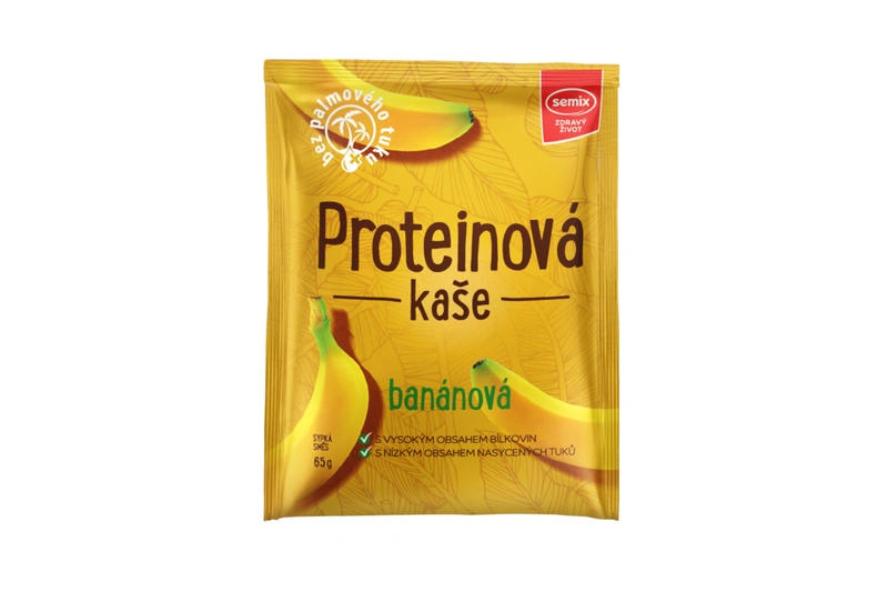 Semix Proteinová kaše banánová 65g