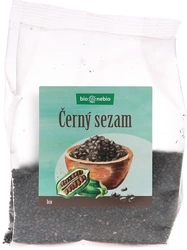 bio*nebio Sezam černý neloupaný 100 g