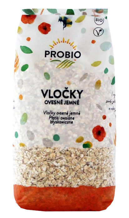 PROBIO Ovesné vločky jemné 500g BIO