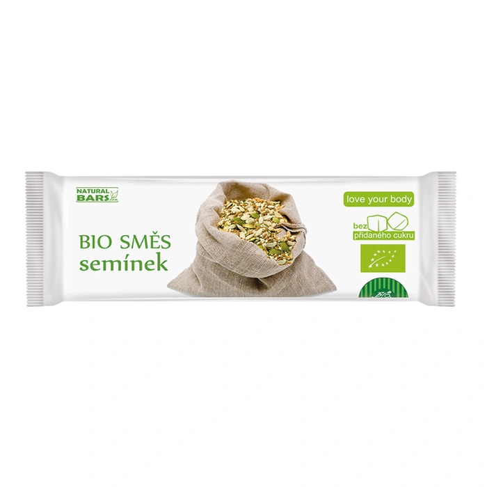 Natural Bars Směs semínek 30g BIO