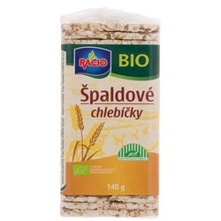 Racio Špaldové chlebíčky 140g BIO