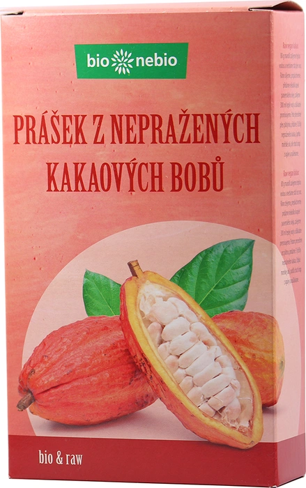 bio*nebio Nepražený kakaový prášek 150 g BIO