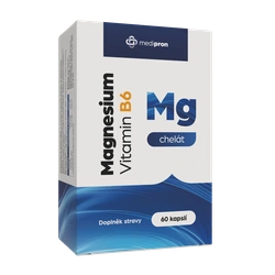 medipron Magnesium B6 chelát 60 kapslí