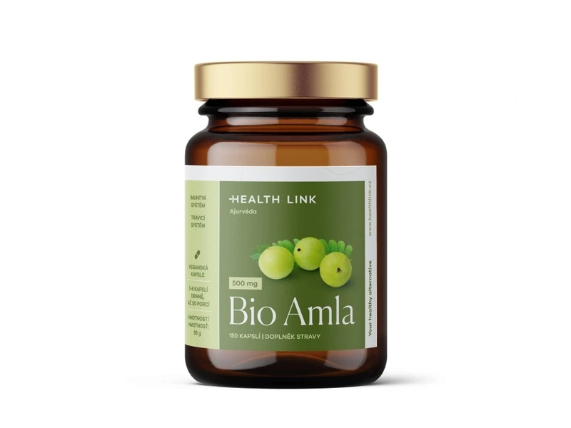 Health Link Amla kapsle 500 mg 150 ks BIO