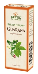 Grešík Bylinné kapky Guarana 50ml