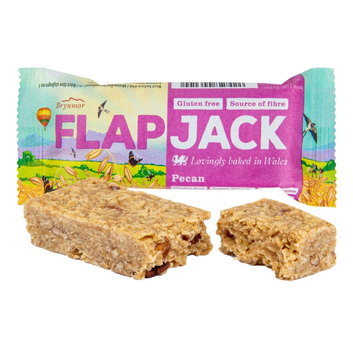 Wholebake Flapjack pekan ovesná tyčinka 80 g BLP