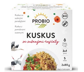 PROBIO Kuskus se sušenými rajčaty 2 x 80g BIO