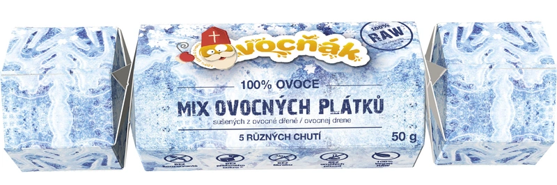 Ovocňák Ovocné plátky mix vánoční 50 g