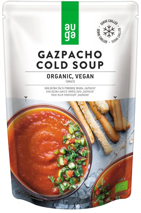 Auga Polévka Gazpacho studená tomatová 400 g BIO