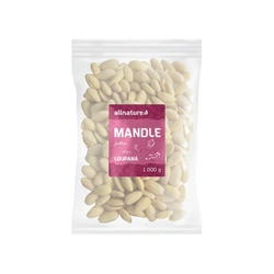 Allnature Mandle jádra loupaná 1000 g