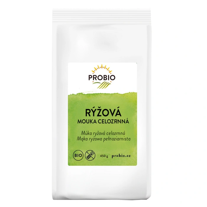 PROBIO Mouka rýžová celozrnná 450g BIO