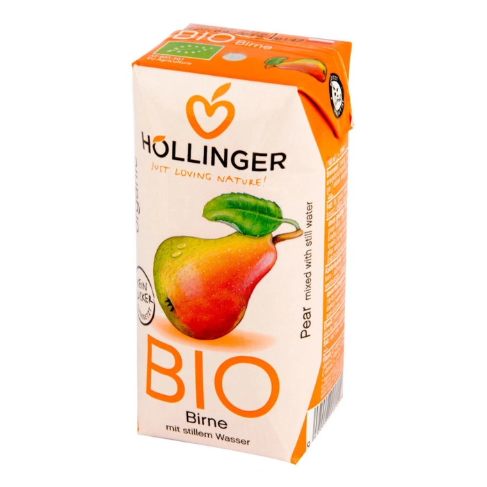 Hollinger Šťáva ovocná hrušková 200ml BIO