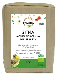 PROBIO Mouka žitná celozrnná hrubě mletá 1 kg BIO