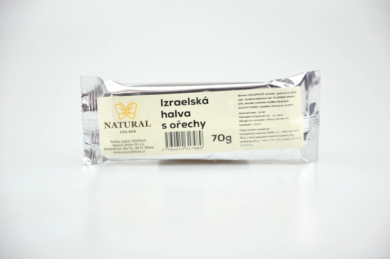 Izraelská halva s ořechy 70g