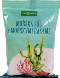 bio*nebio Mořská sůl jodovaná mořskými řasami 500 g