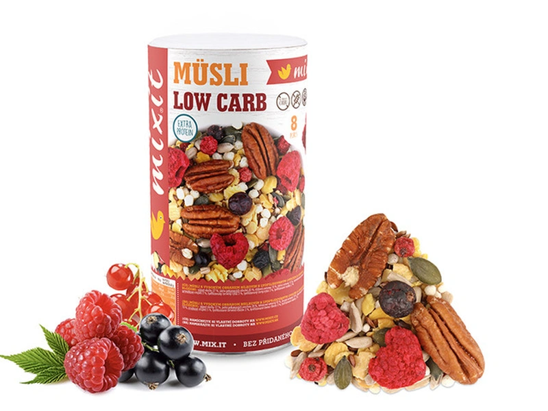 Mixit Müsli Low Carb - Lesní ovoce 500 g