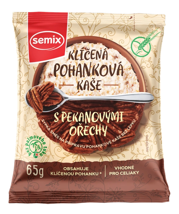 Semix Klíčená pohanková kaše s pekanovými ořechy 65 g