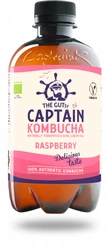 Captain Kombucha Kombucha Kalifornská malina 400 ml BIO