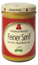 Zwergenwiese Hořčice jemná 160 ml BIO