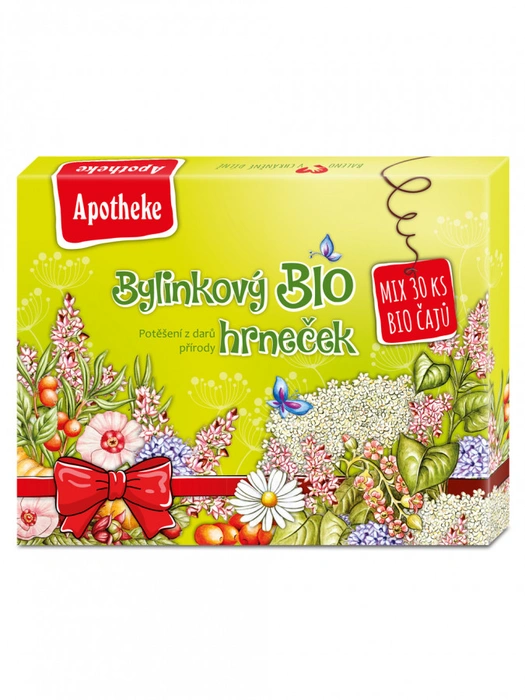 Apotheke Dárková kolekce čajů Bylinkový bio hrneček 30 n.s. BIO