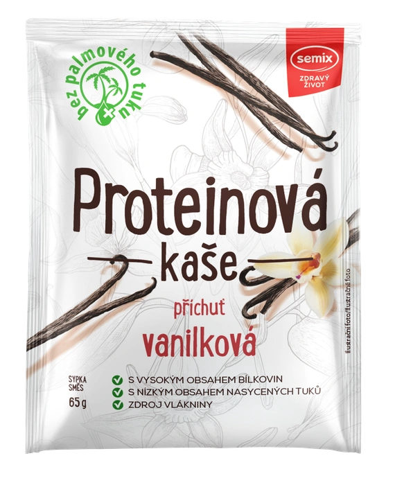 Semix Proteinová kaše vanilková 65 g