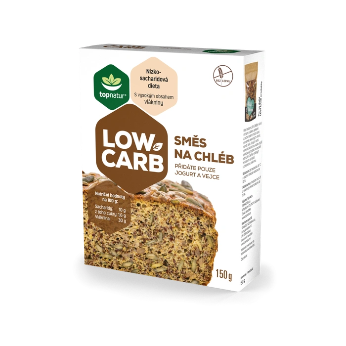 Topnatur Směs na chléb Low Carb 150 g