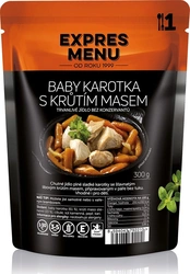 Expres Menu Krůtí maso s baby karotkou 300 g