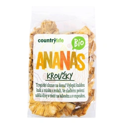 Country Life ananas kroužky 100g BIO