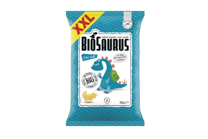 Biosaurus Kukuřičné křupky s mořskou solí 100 g BIO